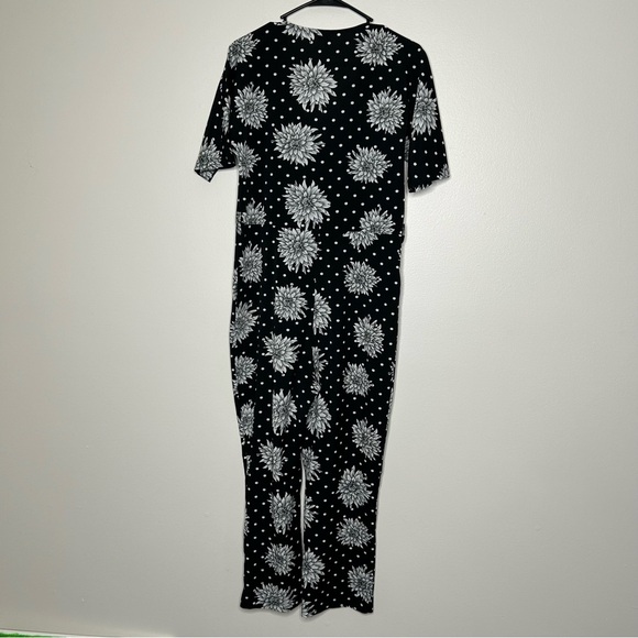 ASOS Black and White Patterned Jumpsuit - Picture 3 of 6